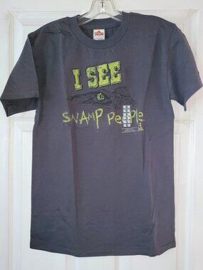 SWAMP PEOPLE I SEE OFFICIALLY LICENSED 2011 ALSTYLE APPAREL TSHIRT S NWT